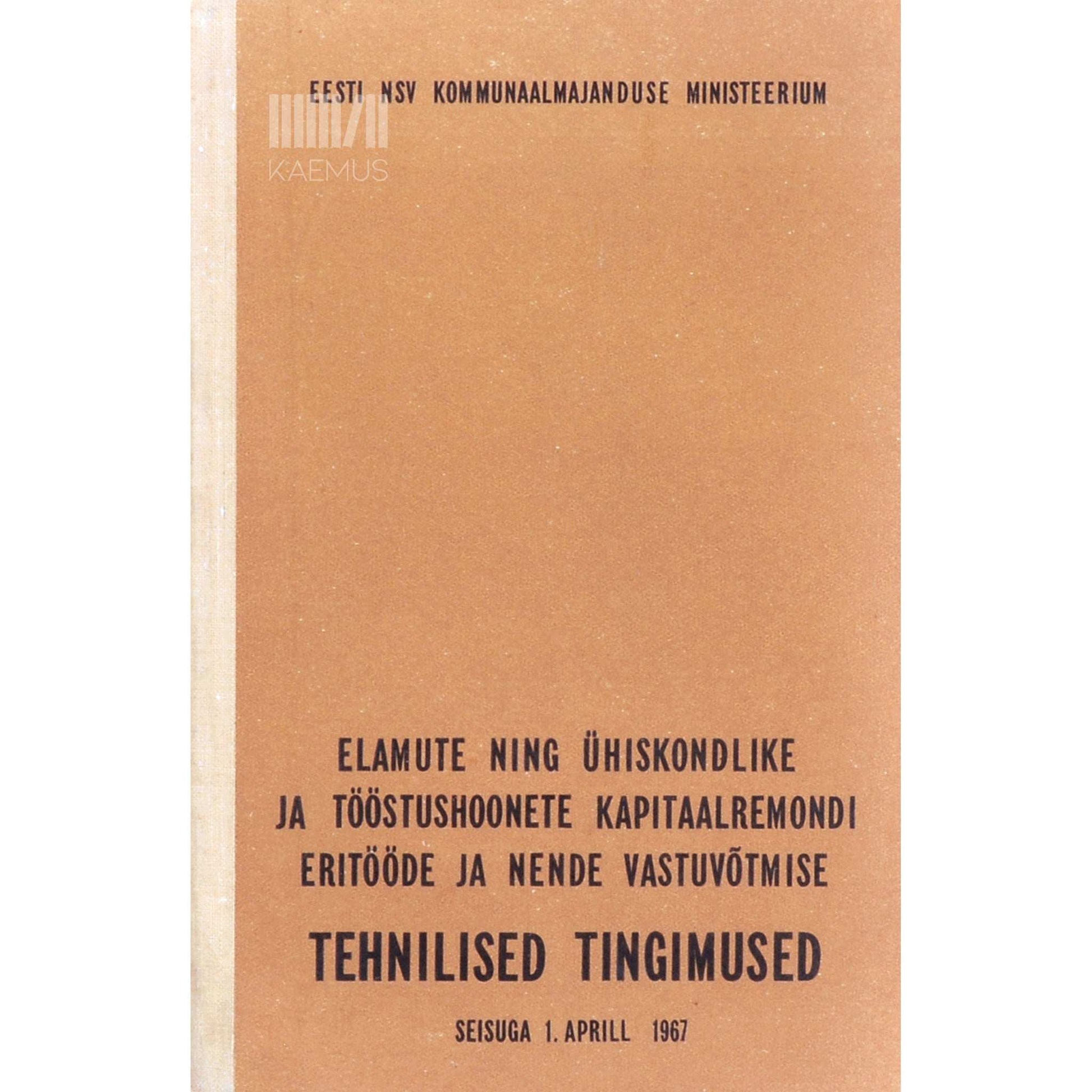 … - Elamute ning ühiskondlike ja tööstushoonete …