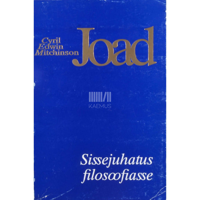 Cyril Edwin Mitchinson Joad - Sissejuhatus filosoofiasse