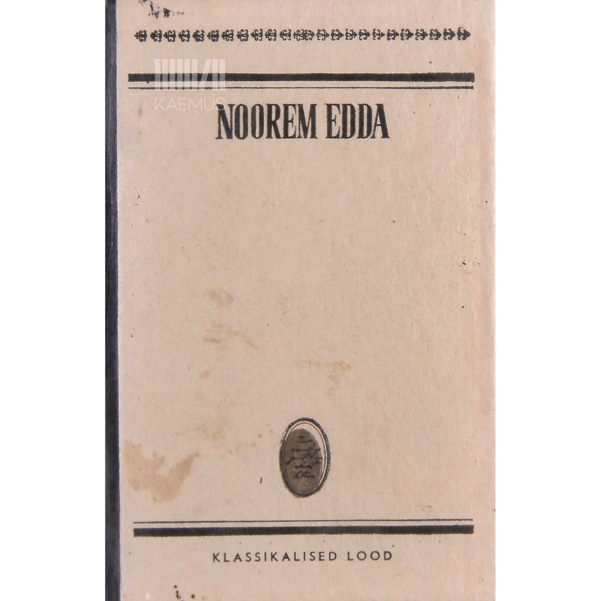 ... - Noorem Edda. Valik tekste