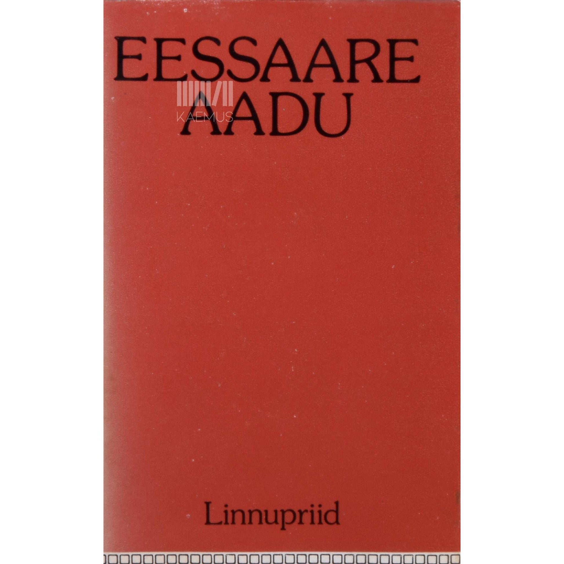 Eessaare Aadu - Linnupriid