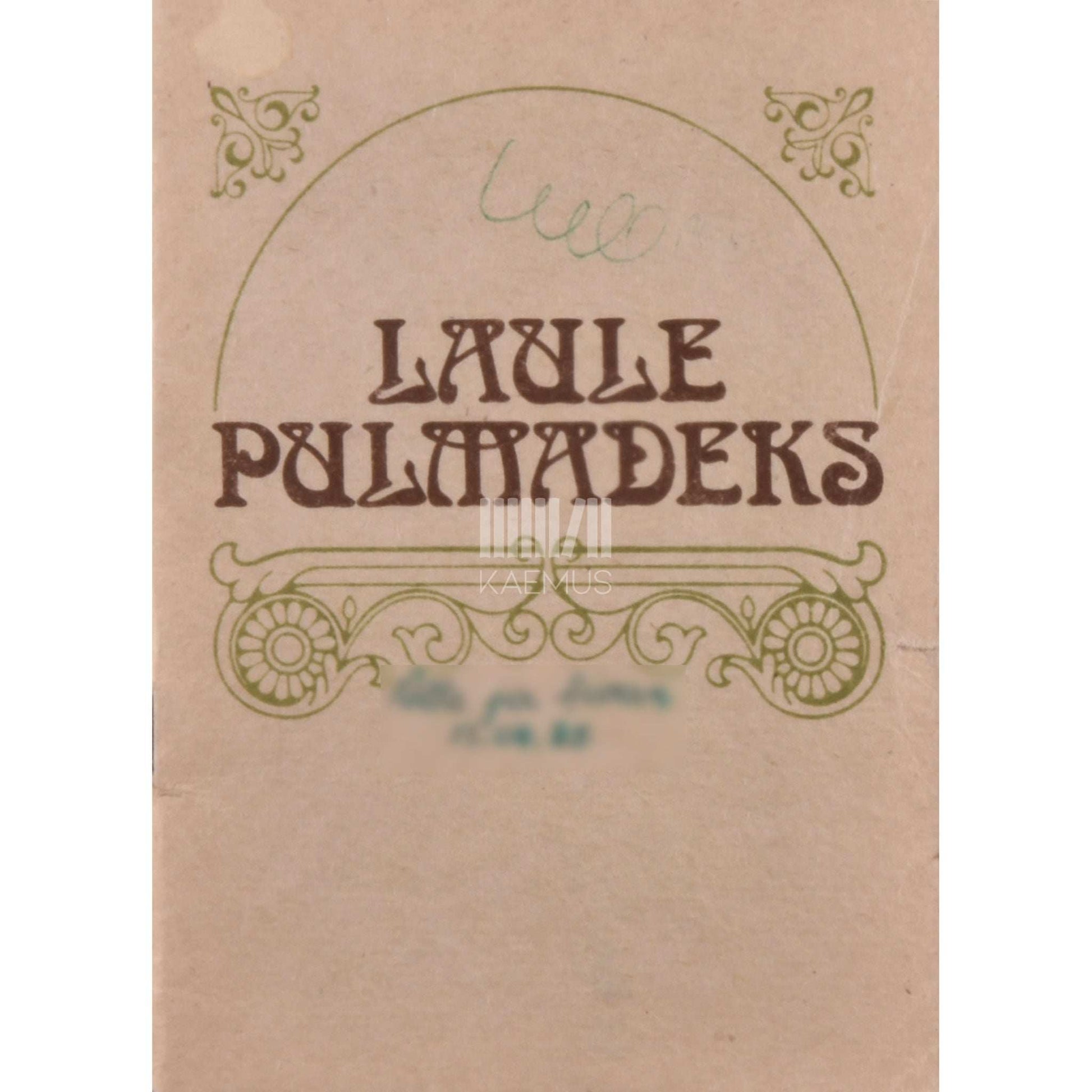 ... - Laule pulmadeks