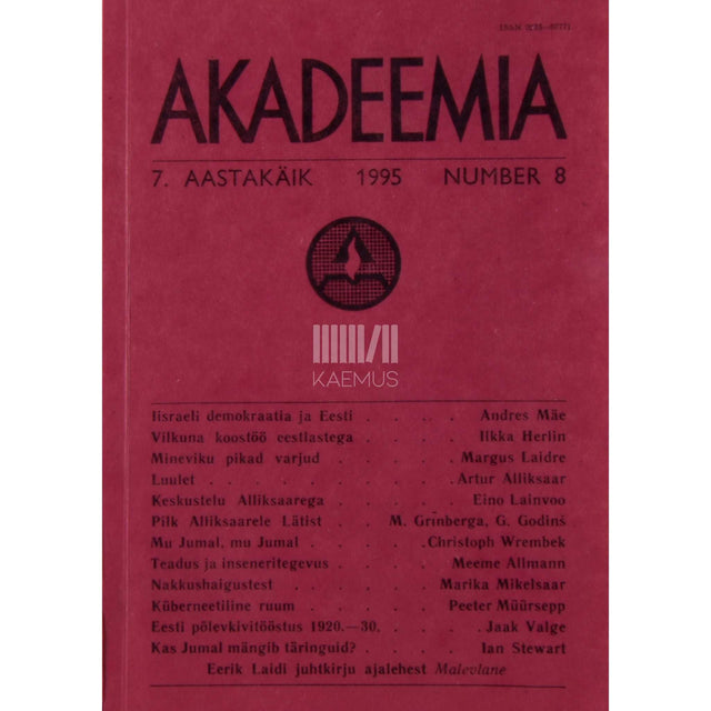 … - Akadeemia 8/1995
