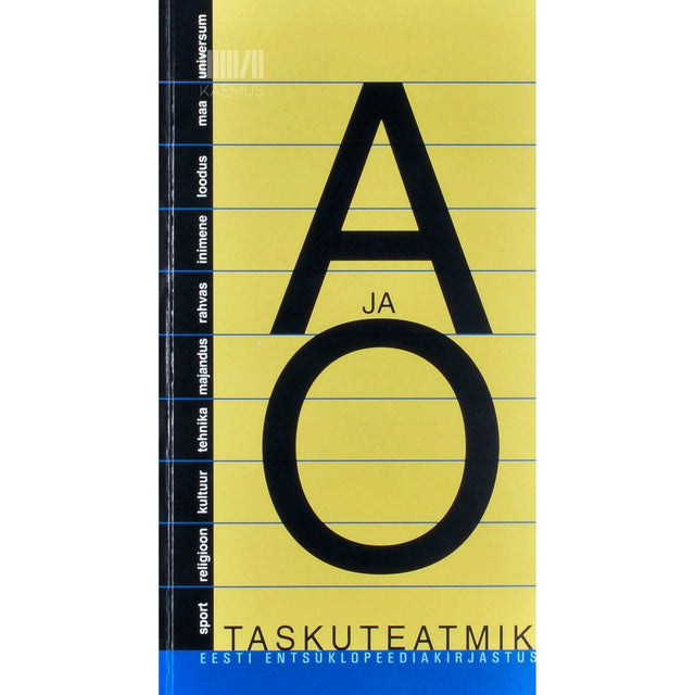 … - A ja O taskuteatmik 1999