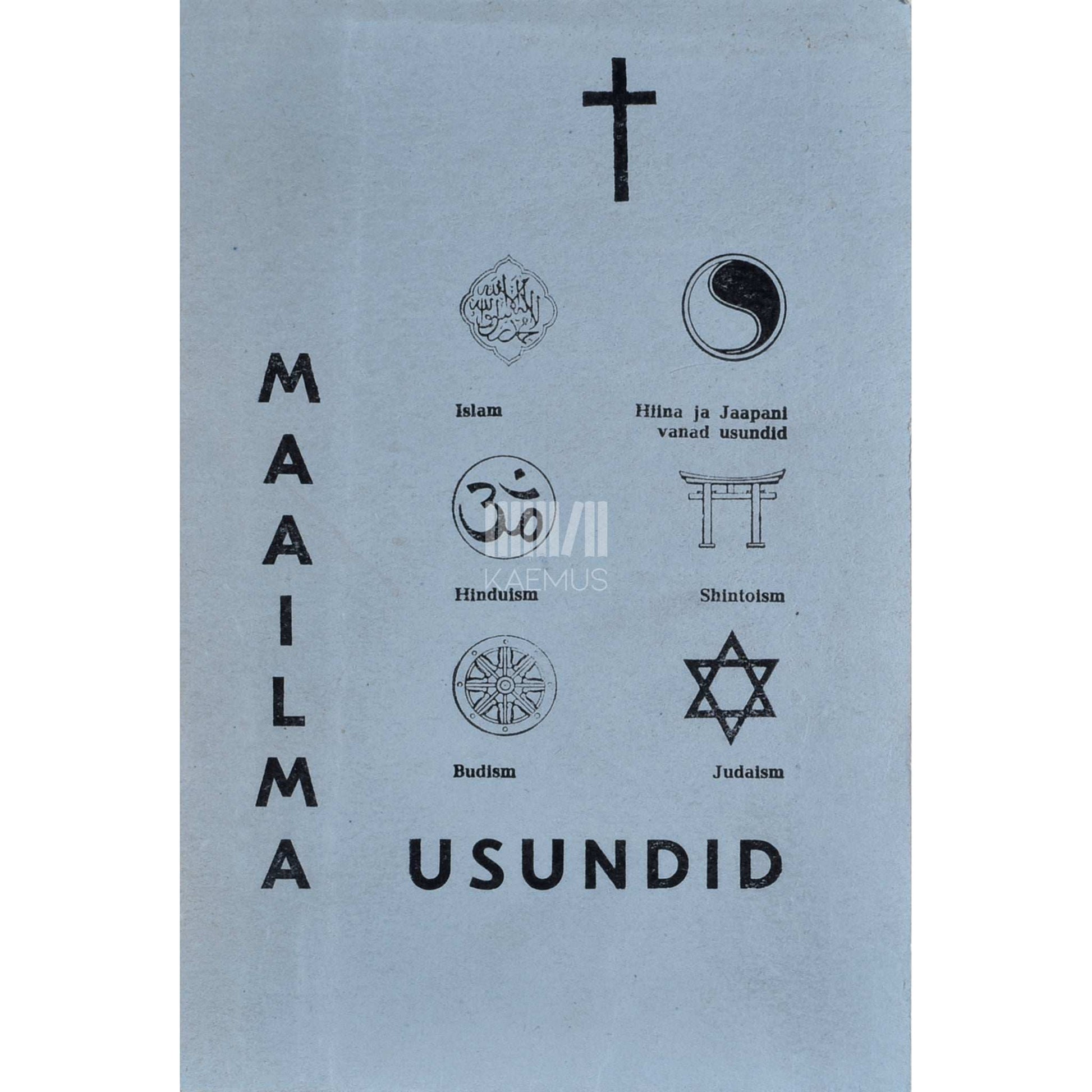 Eduard Tennmann - Maailma usundid. Peajooni võrdlevast usunditeadusest