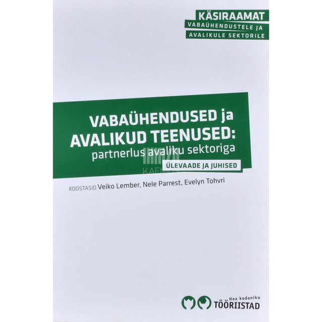 Veiko Lember - Vabaühendused ja avalikud teenused