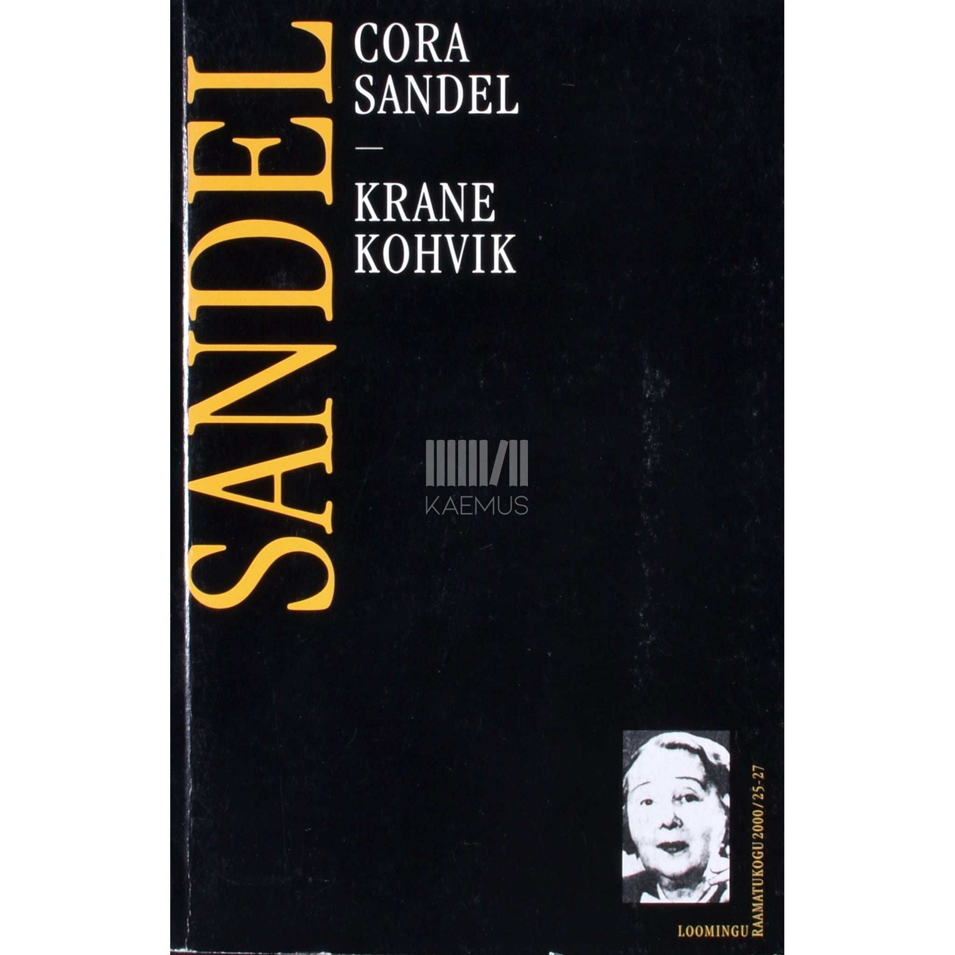 Cora Sandel - Krane kohvik. Interjöör tegelastega