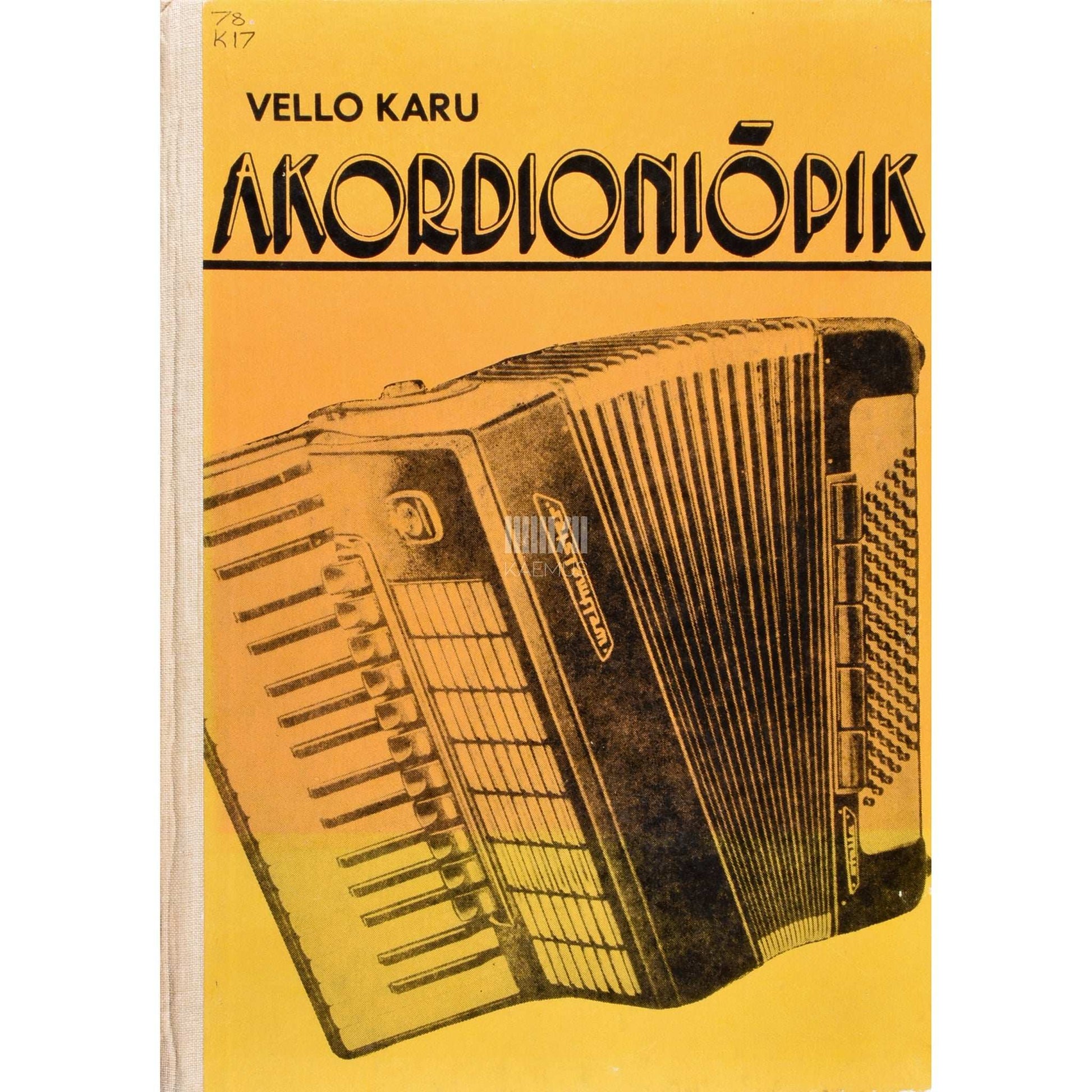 Vello Karu - Akordioniõpik