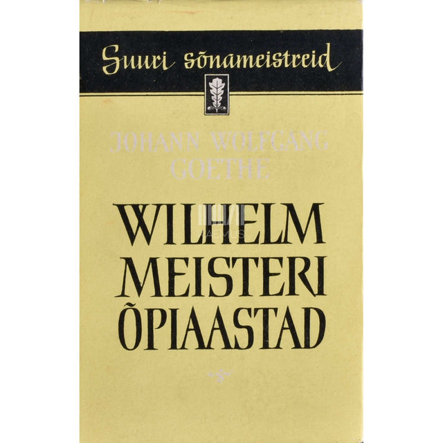 Johann Wolfgang von Goethe - Wilhelm Meisteri õpiaastad