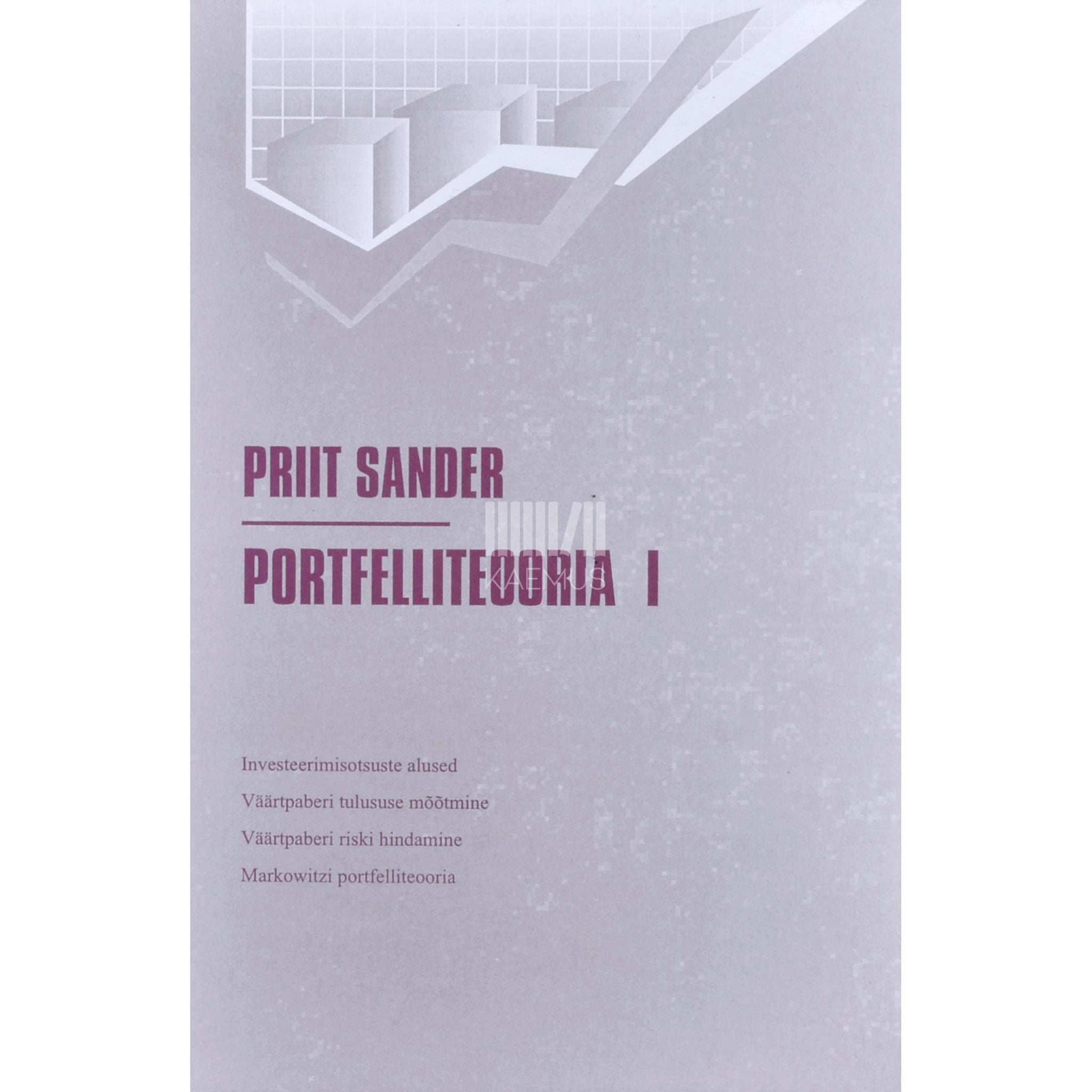 Priit Sander - Portfelliteooria 1. osa