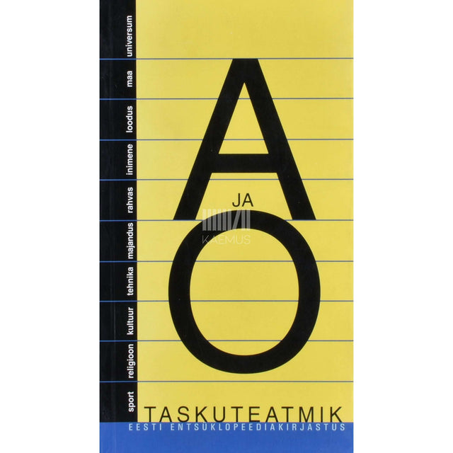 ... - A ja O taskuteatmik 1999