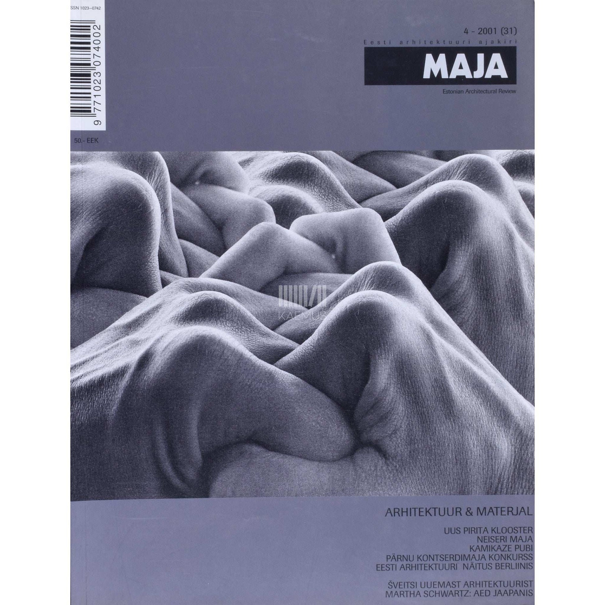 Kaemus - Arhitektuuriajakiri MAJA 1/2008
