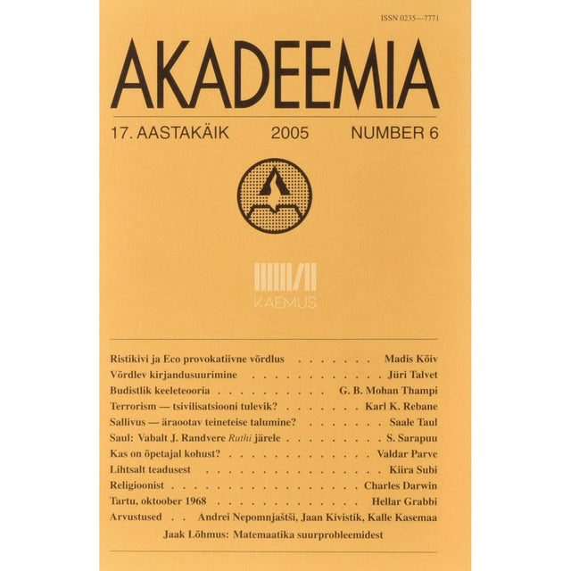 Kaemus - Akadeemia 6/2005
