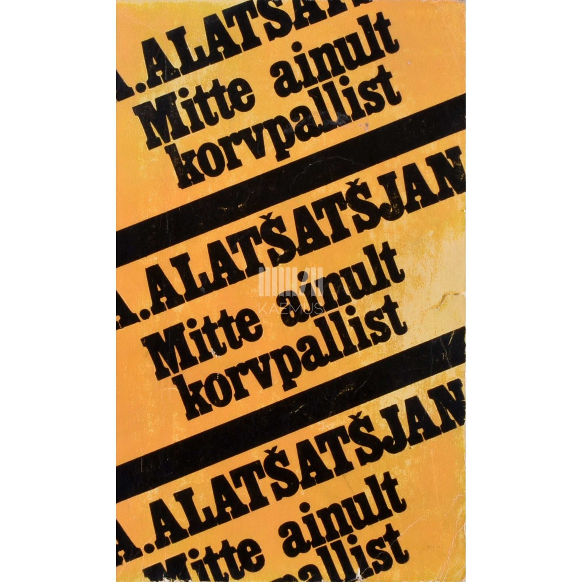 Armenak Alatšatšjan - Mitte ainult korvpallist