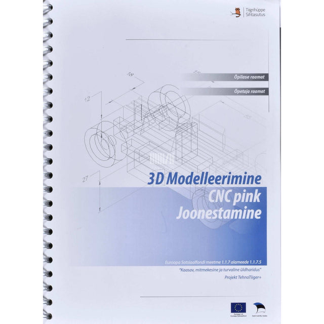 Kaemus - 3D modelleerimine. CNC pink. Joonestamine