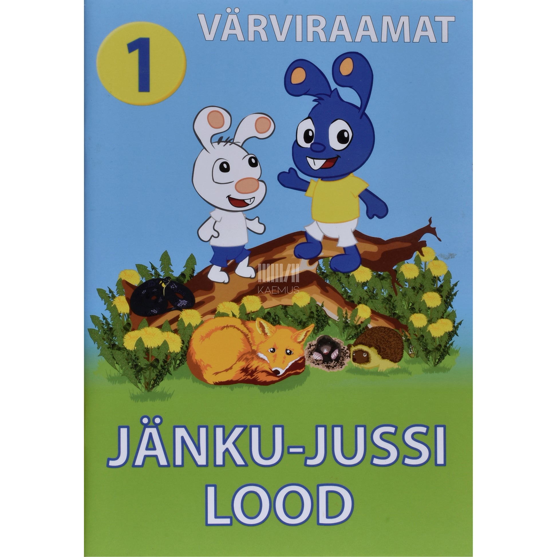 Jänku-Jussi lood. Värviraamat 1. osa