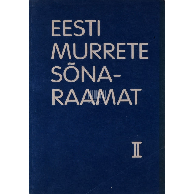 Eesti murrete sõnaraamat 8. osa