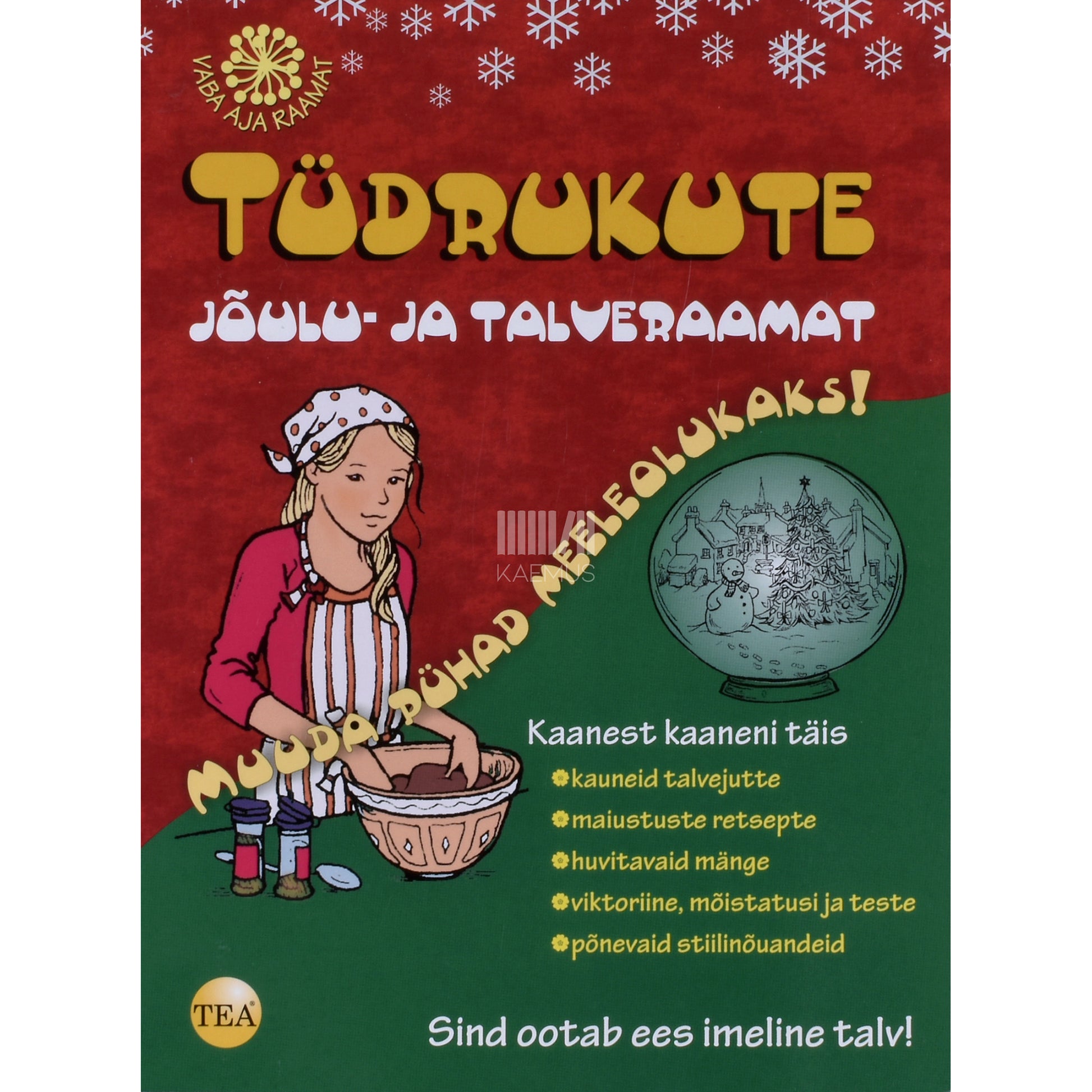 Ellen Bailey. Tüdrukute jõulu- ja talveraamat