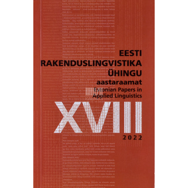 Eesti Rakenduslingvistika Ühingu aastaraamat