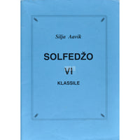 Silja Aavik Solfedžo VI klassile (noot)