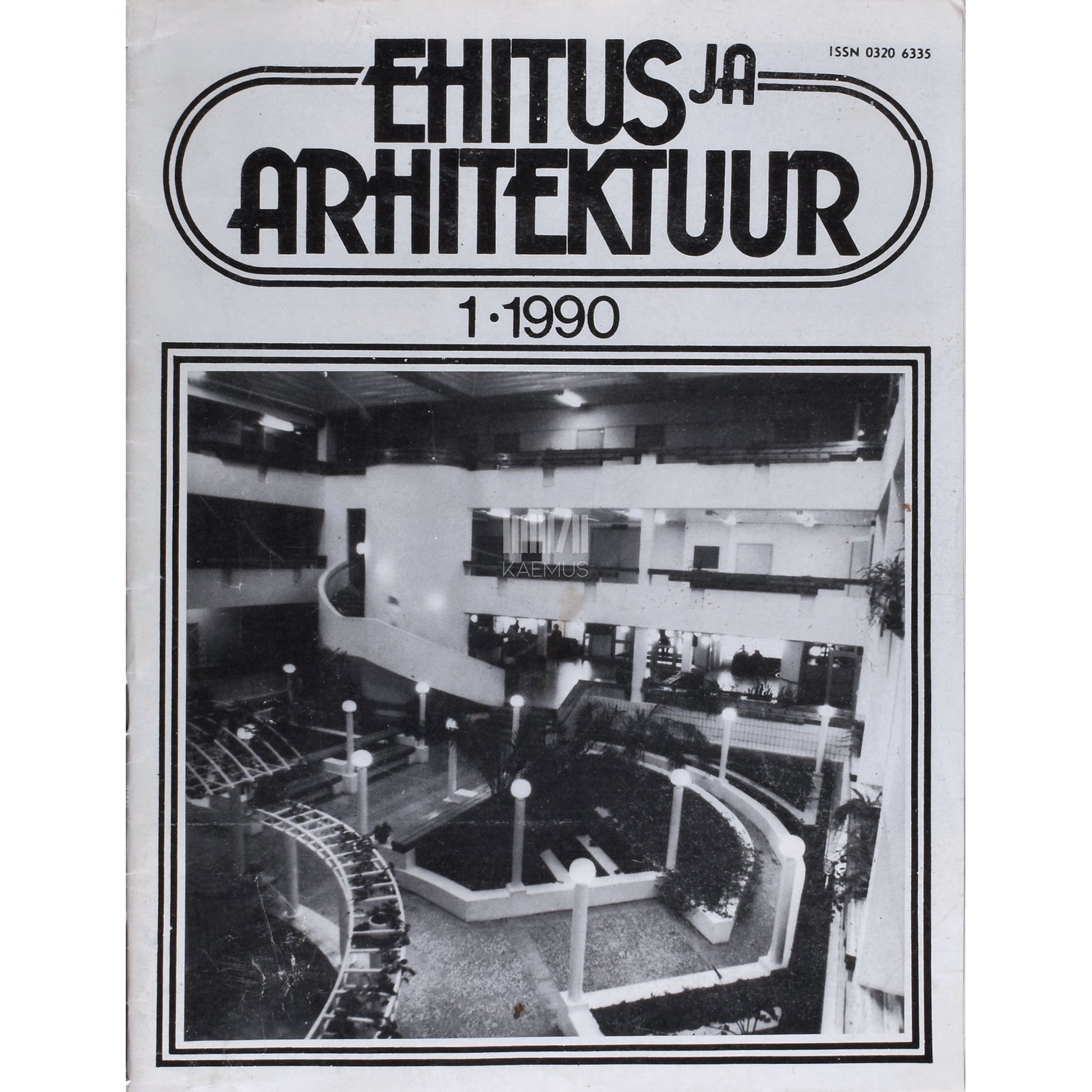 Ehitus ja Arhitektuur 1/1990