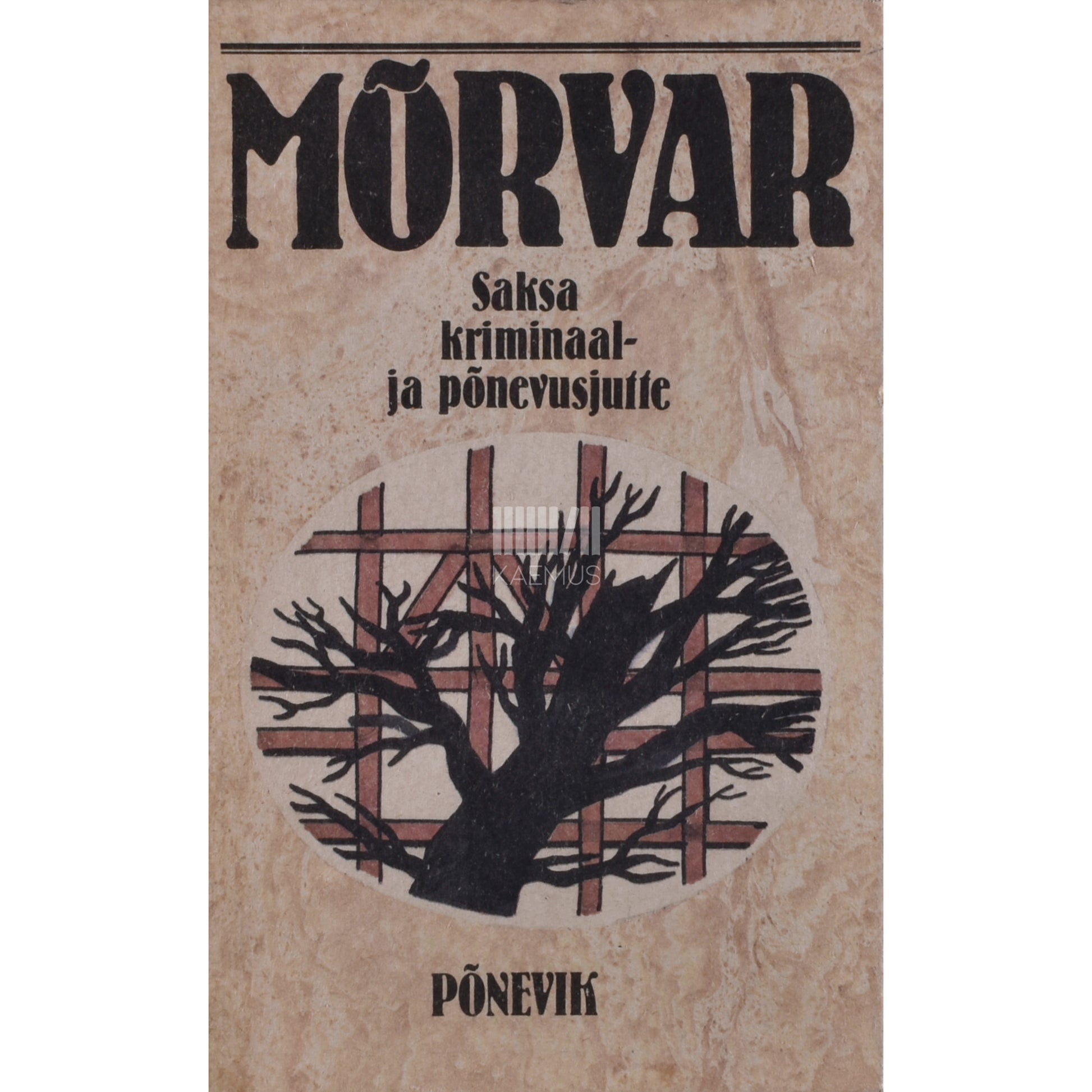 Mõrvar. Saksa kriminaal- ja põnevusjutte