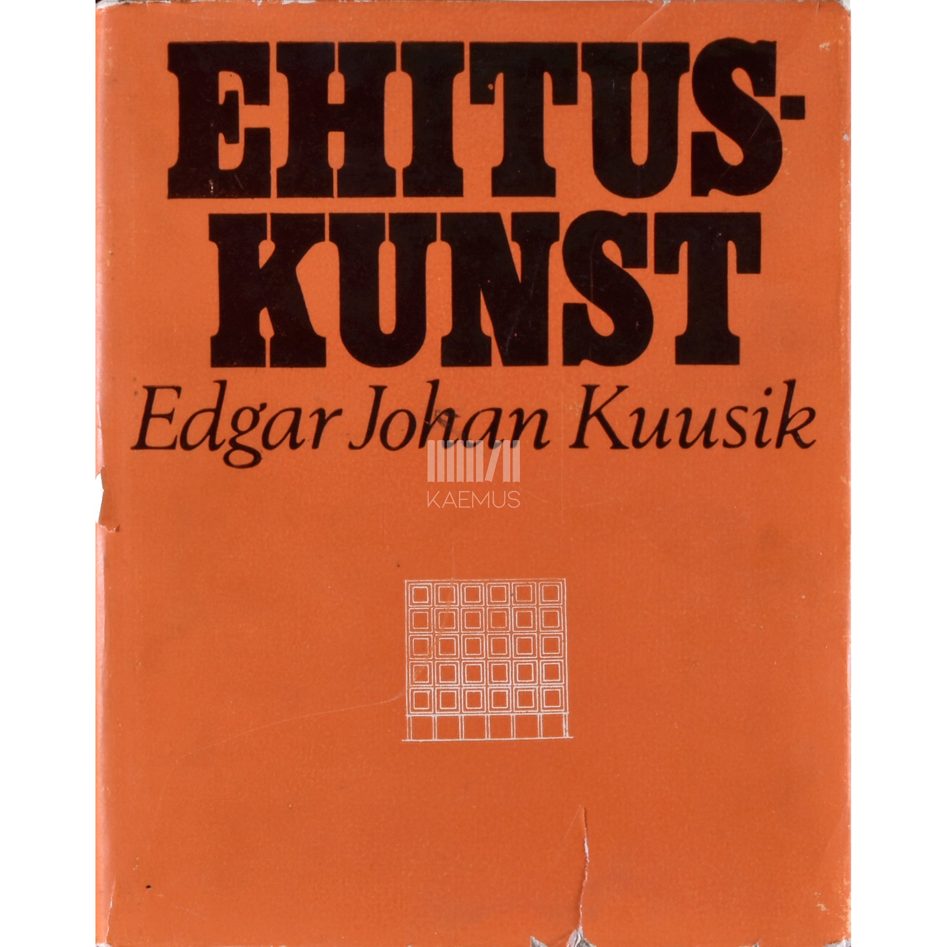 Edgar Johan Kuusik. Ehituskunst