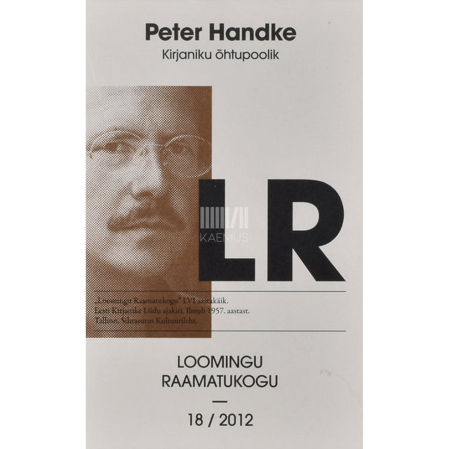 Peter Handke. Kirjaniku õhtupoolik
