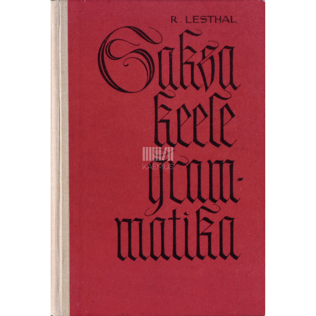 Ralf Lesthal. Saksa keele grammatika