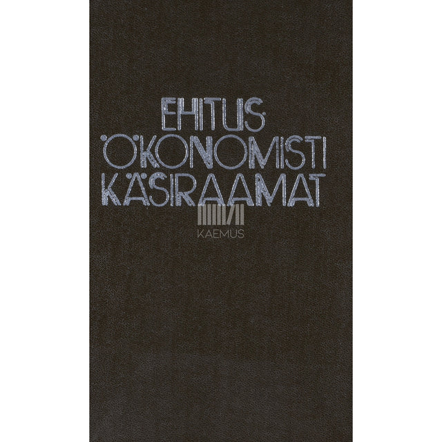 Ehitusökonomisti käsiraamat