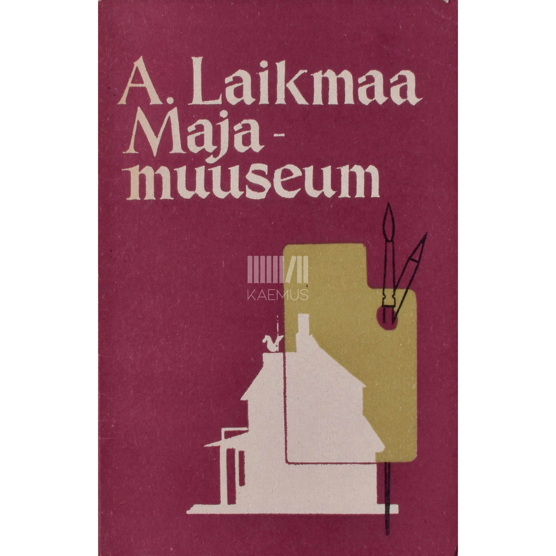 Ants Laikmaa Majamuuseum. Teatmik