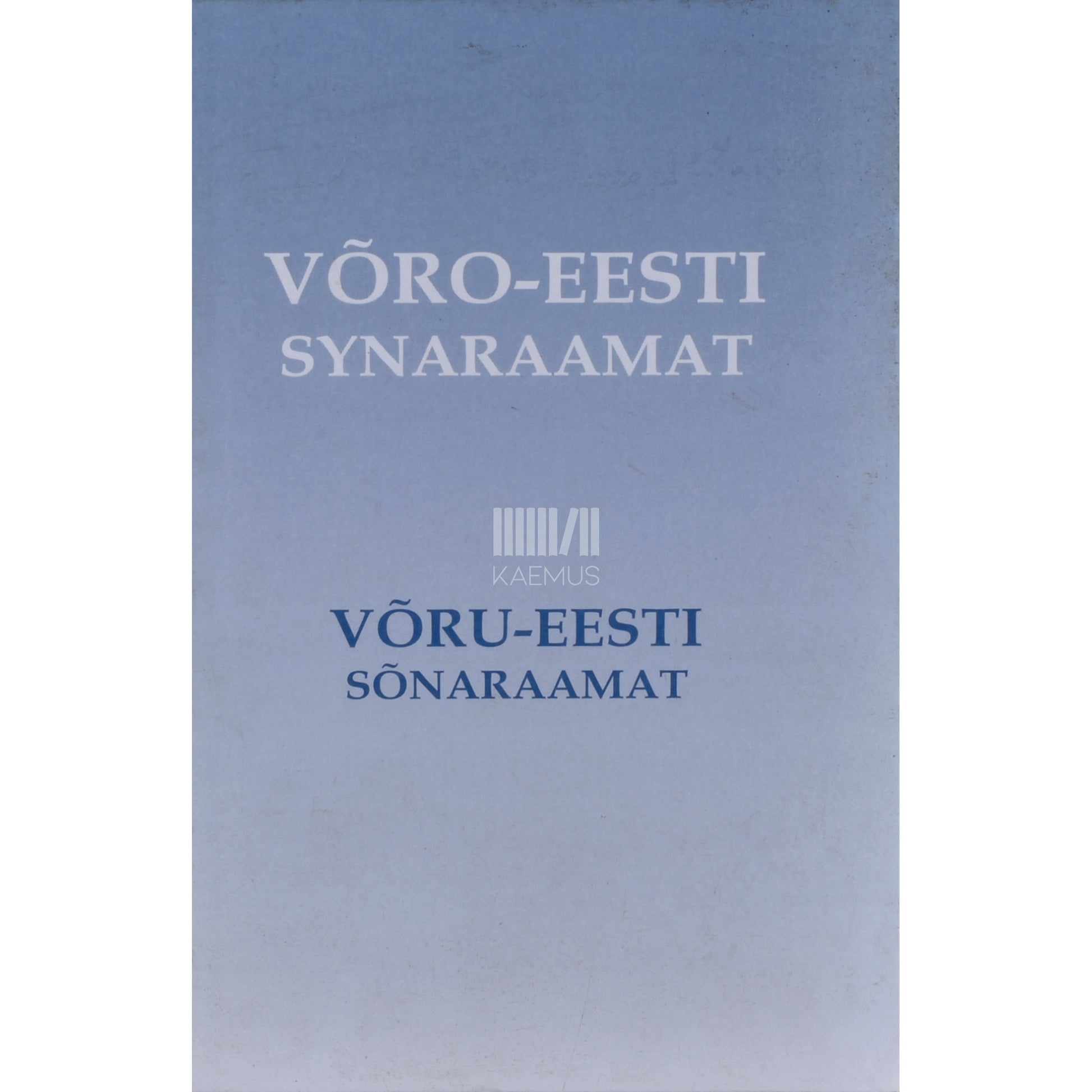 Võro-eesti synaraamat
