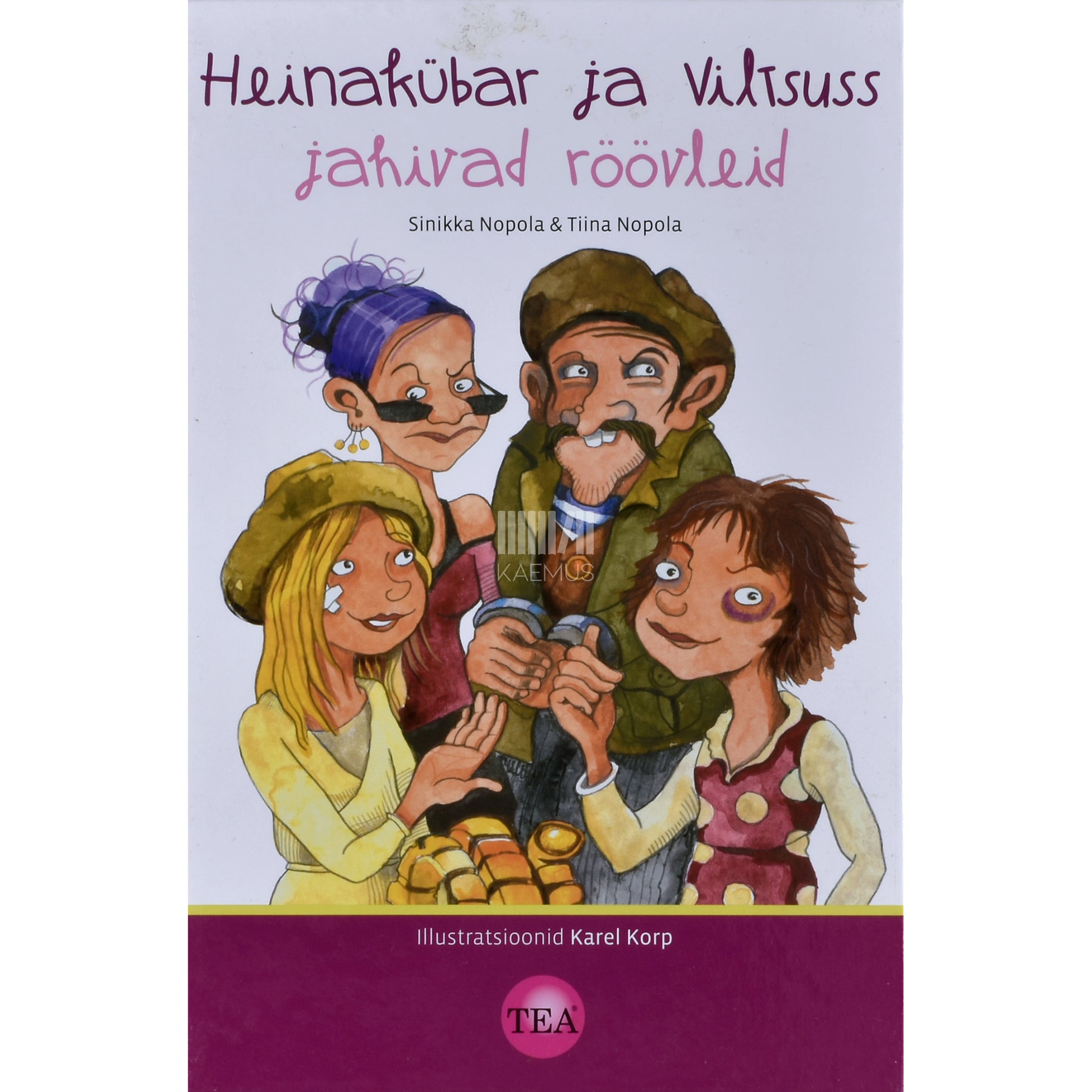 Sinikka Nopola|Tiina Nopola. Heinakübar ja Viltsuss jahivad röövleid