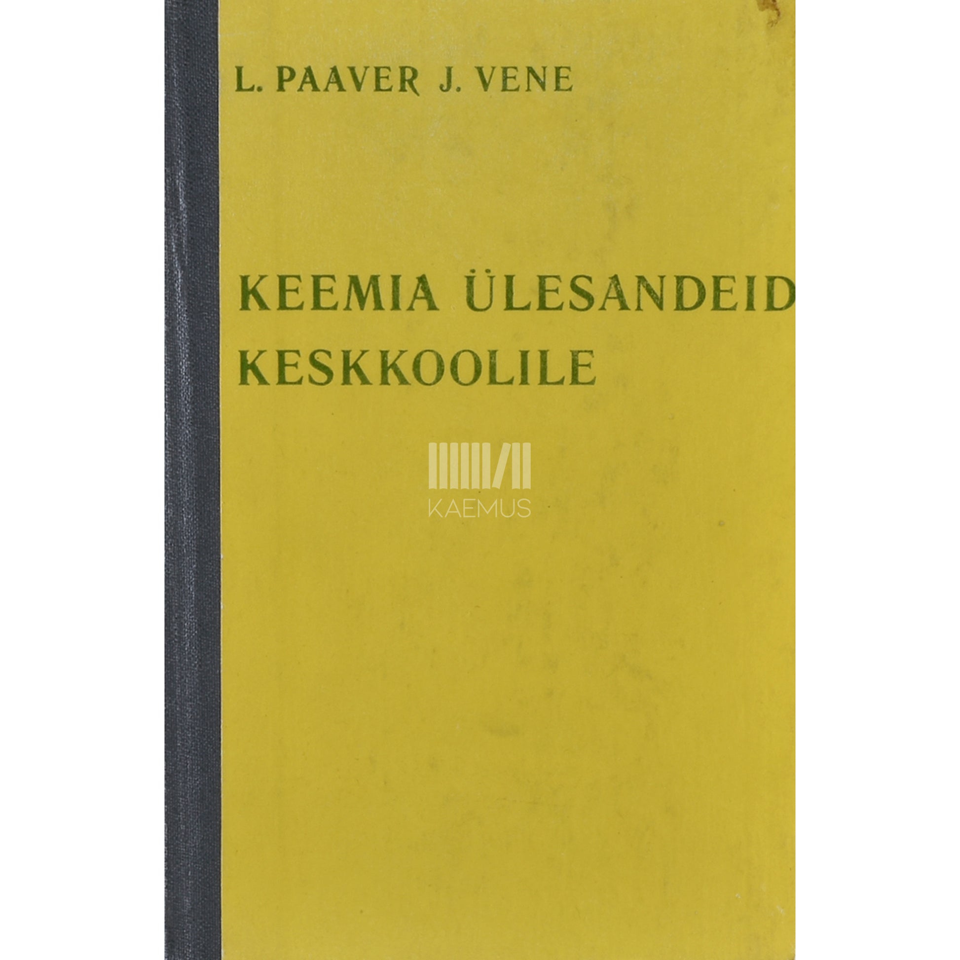 Rein Pullerits. Keemia ülesandeid kõrgkoolidesse astujaile