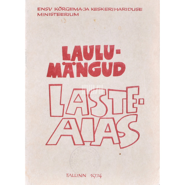 Laulumängud lasteaias