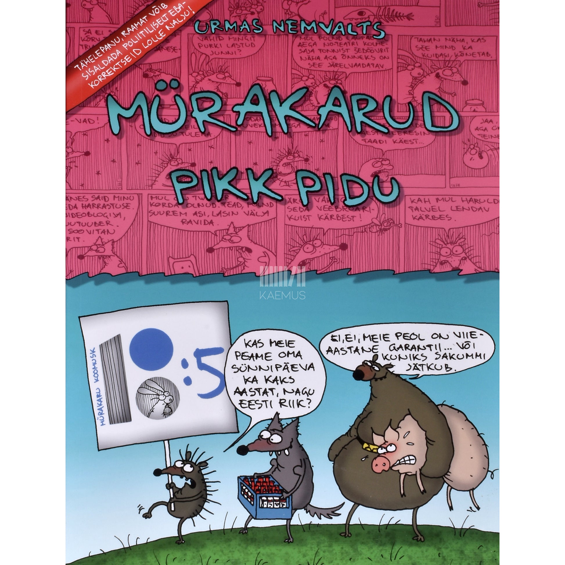 Urmas Nemvalts. Mürakarud. Pikk pidu