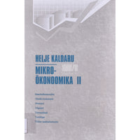 Helje Kaldaru Mikroökonoomika 2. osa