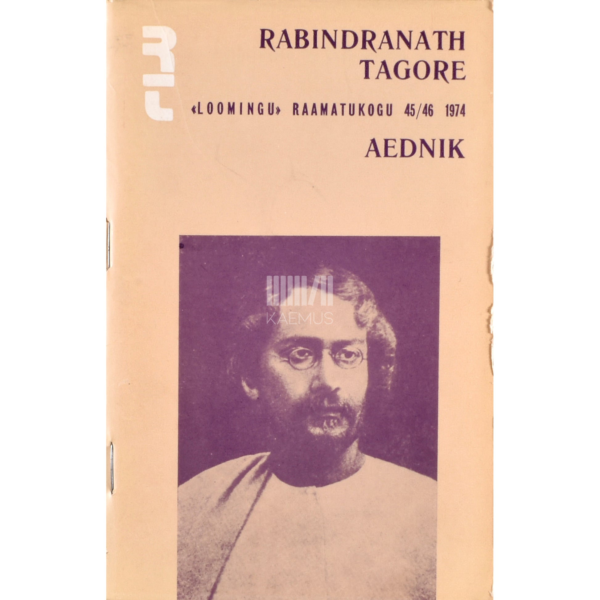 Rabindranath Tagore. Aednik