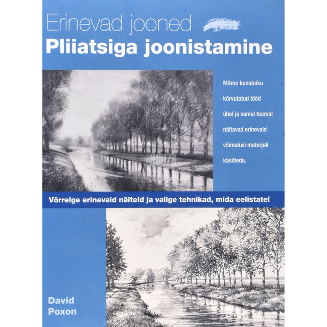David Poxon. Erinevad jooned. Pliiatsiga joonistamine