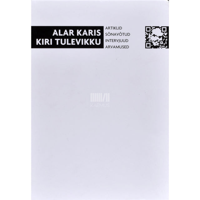 Alar Karis. Kiri tulevikku