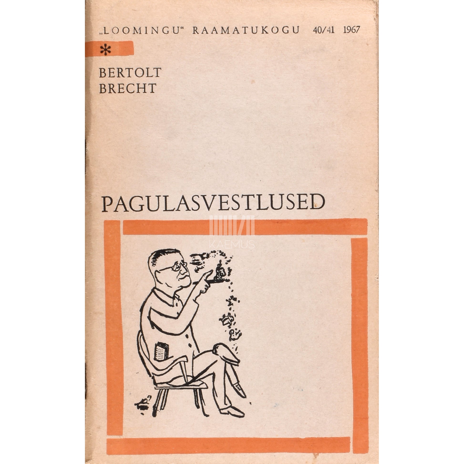 Bertolt Brecht. Pagulasvestlused