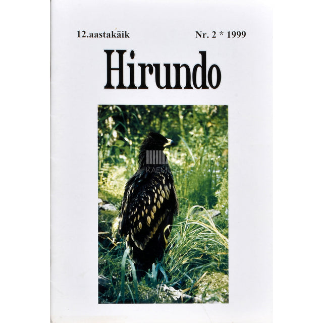 Eesti Ornitoloogiaühingu ajakiri Hirundo 2/1999