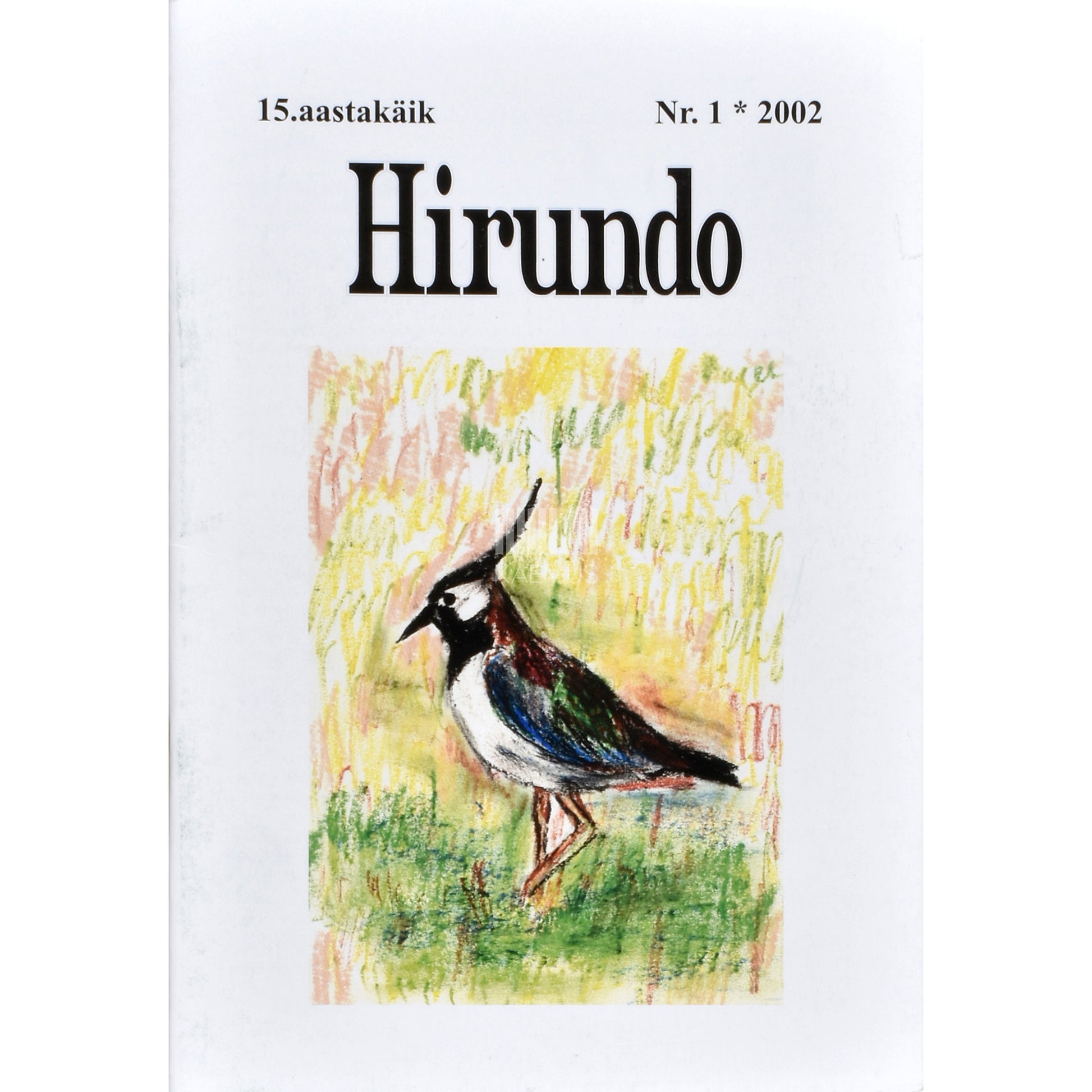 Eesti Ornitoloogiaühingu ajakiri Hirundo 1/2002