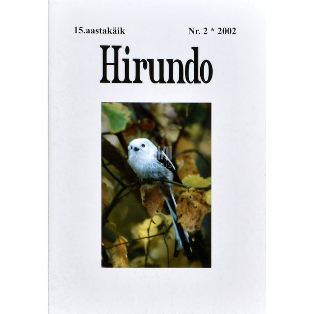 Eesti Ornitoloogiaühingu ajakiri Hirundo 2/2002