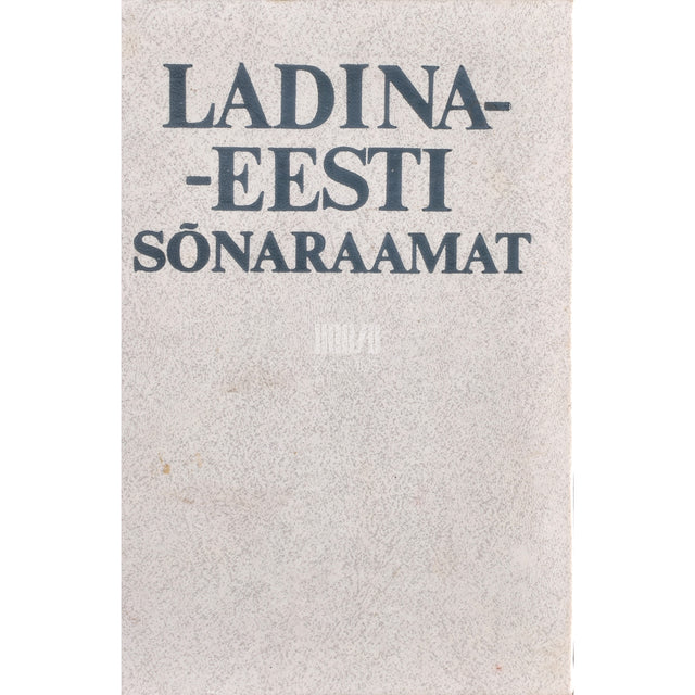 Ladina-eesti sõnaraamat