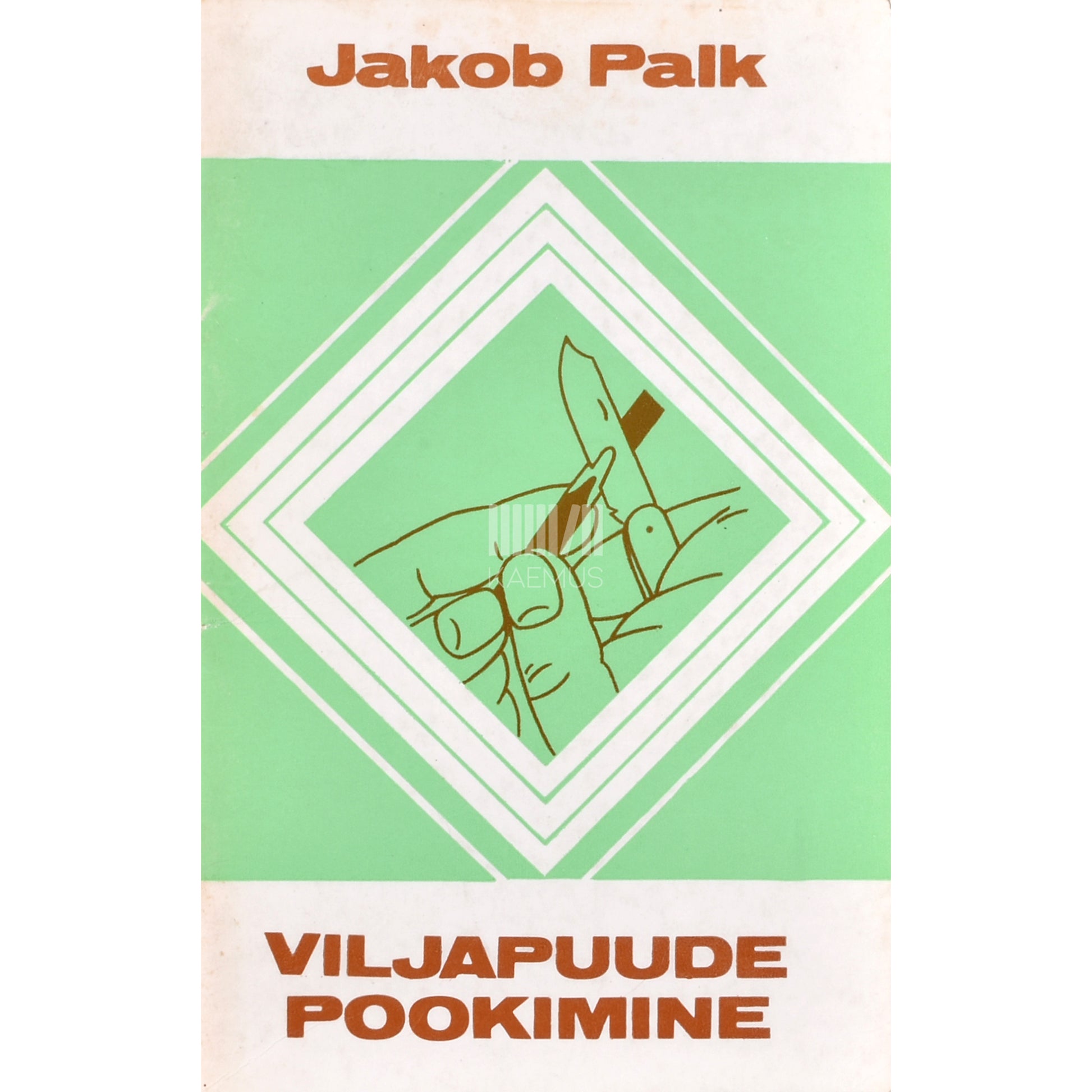Jakob Palk. Viljapuude pookimine