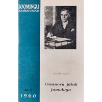 Eduard Vilde Casanova jätab jumalaga