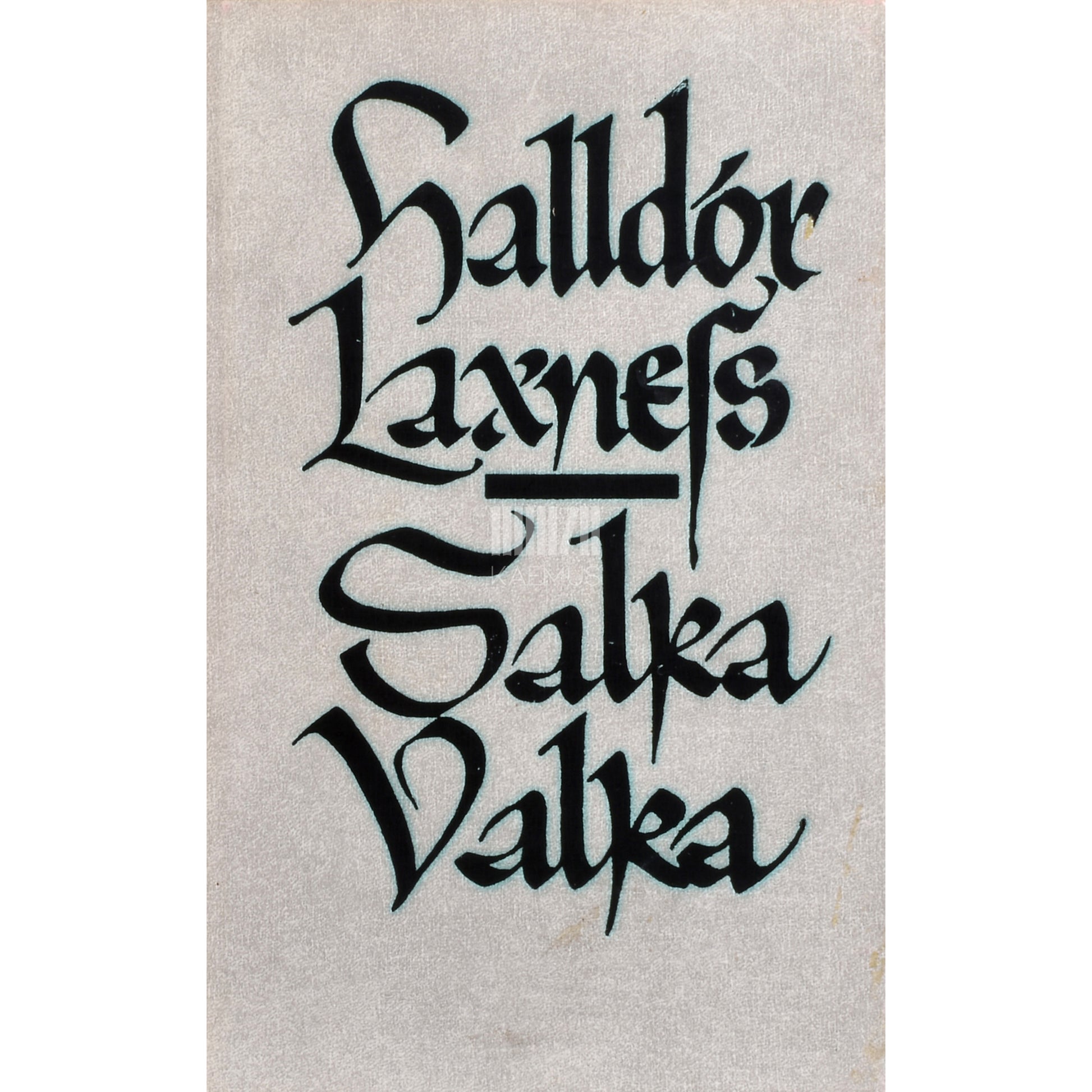 Halldór Laxness. Salka Valka
