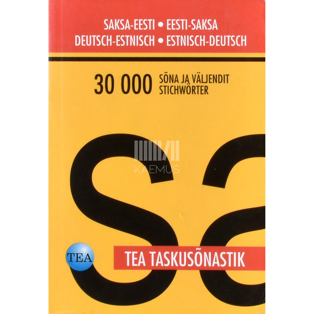 Saksa-eesti/eesti-saksa taskusõnastik