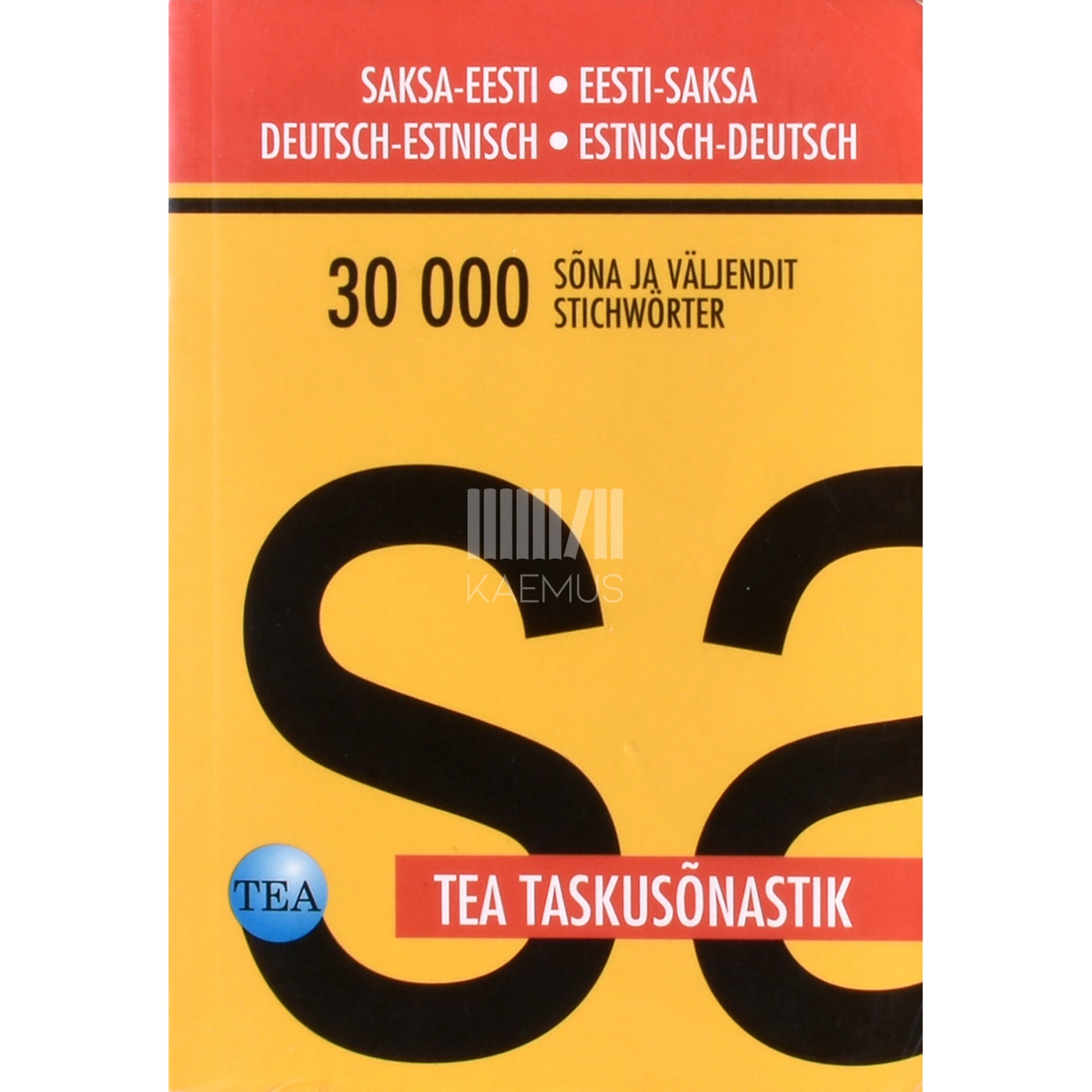 Saksa-eesti/eesti-saksa taskusõnastik