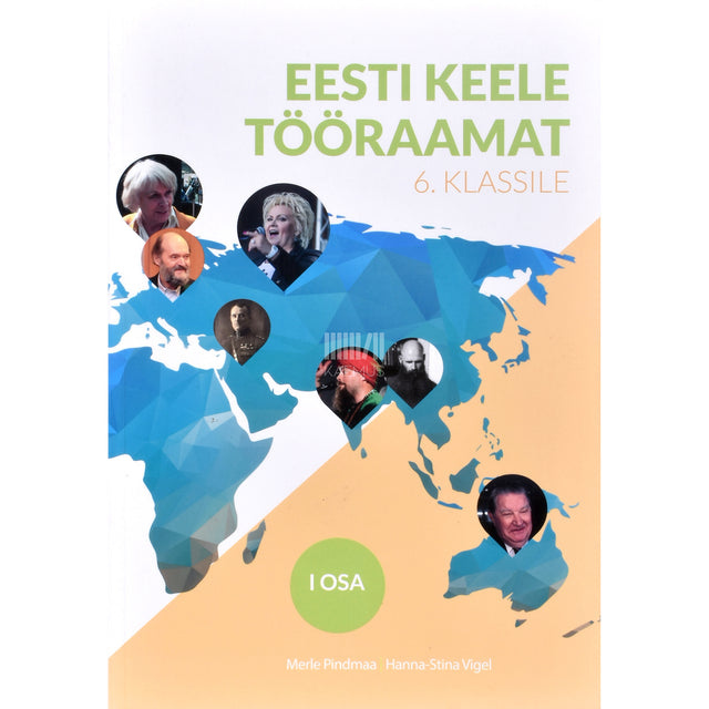 Merle Pindmaa. Eesti keele tööraamat 6. klassile 1. osa